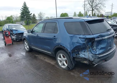 2018 Ford Explorer Xlt from USA, damaged, VIN 1FM5K7D82JGC48134